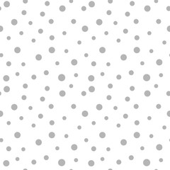 Abstract Snowflake Seamless Pattern