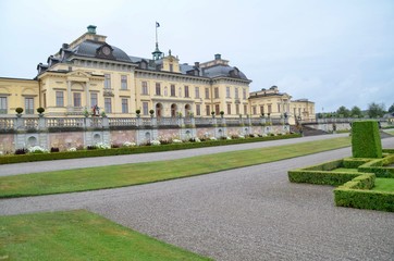 Obraz premium 北欧 スウェーデン ストックホルム ドロットニングホルム宮殿 夏 Northern Europe Sweden Stockholm world heritage Drottningholm Palace summer 