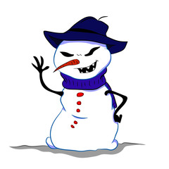 Angry Snowman