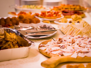 Italian dinner banquet