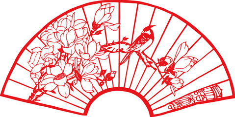 Chinese traditional folk culture Spring Festival stickers	
