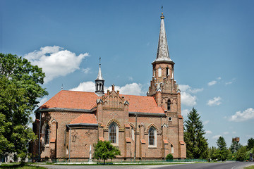The Church of the Holy Heart of Jesus in Stoyanov, Ukraine