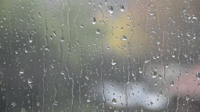 Raindrops on the window