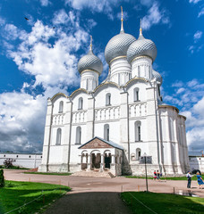 Uspenskiy Cathedral orthodox in Rostov