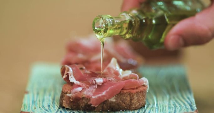 tapas dans un restaurant 