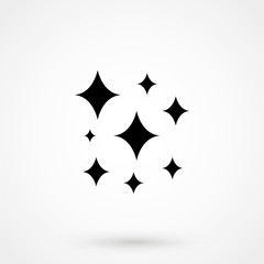 Sparkles vector icon