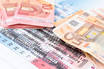 Financing graphics with money