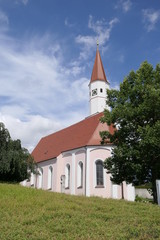Fototapeta na wymiar Kirche in Thalfingen