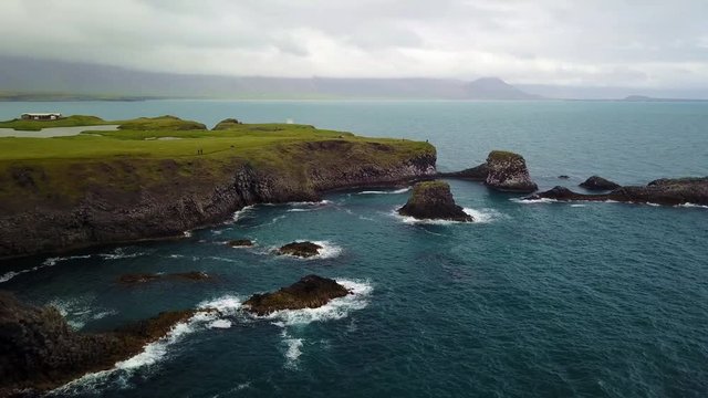 Island Arnastapi Halbinsel Snaefellsnes