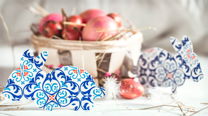 Easter decor Bunny paper