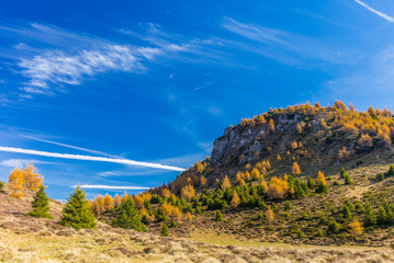Trekking in the  Swiss Alps in Autumn - 4