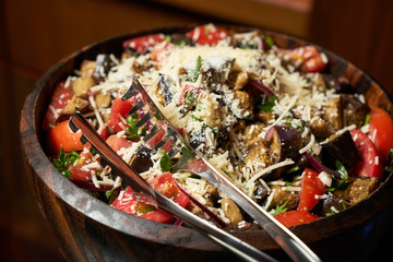 Grilled vegetable salad