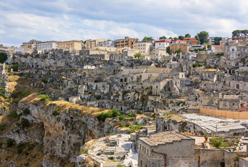 Obraz premium Panoramic view of Matera - Italy