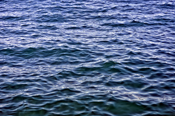 Sea waves, water texture and background