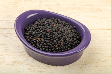 Black lentils