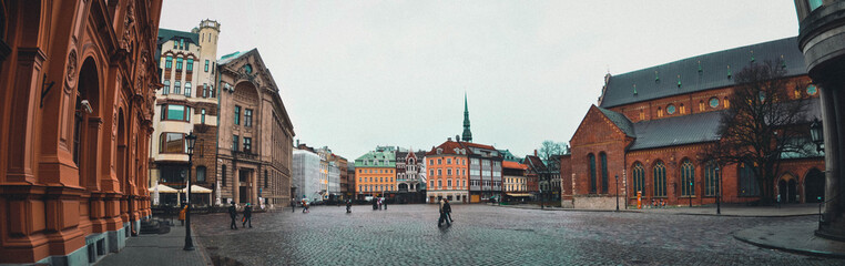 Latvia. Riga. Old city.