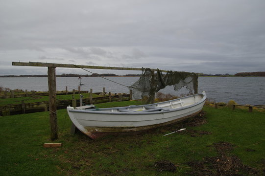 Fischerboot bei Maasholm