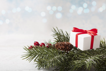 Christmas Gift or Presents Background