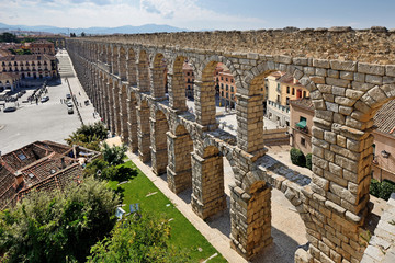 Obraz premium Aqueduct of Segovia, Spain