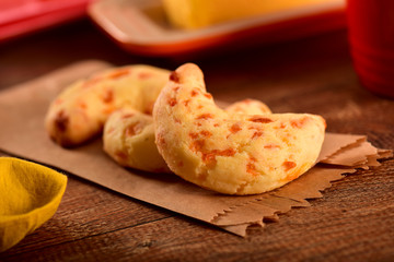 Cheese breads on to go package