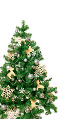 Christmas Tree isolated on white background