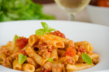 Penne pasta