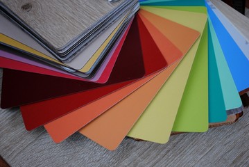 Catalog of wood-chip samples. Catalog of Edge Edge Samples for Furniture Production