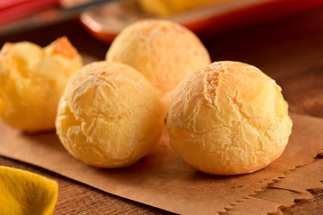 Cheese breads on to go package