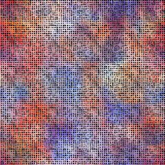 Seamless background pattern. Imitation of a texture of rough canvas with grunge abstract texture.