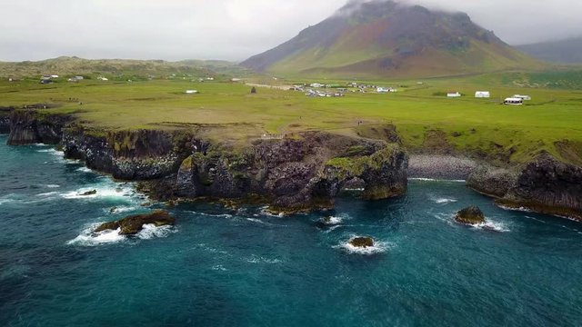 Island Arnastapi Halbinsel Snaefellsnes