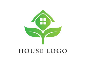 future modern green house logo