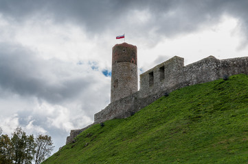 Fototapeta na wymiar Zamek Królewski w Chęcinach, Świętokrzyskie, Polska