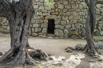 Nuraghe Albucciu bei Arzachena, Sardinien