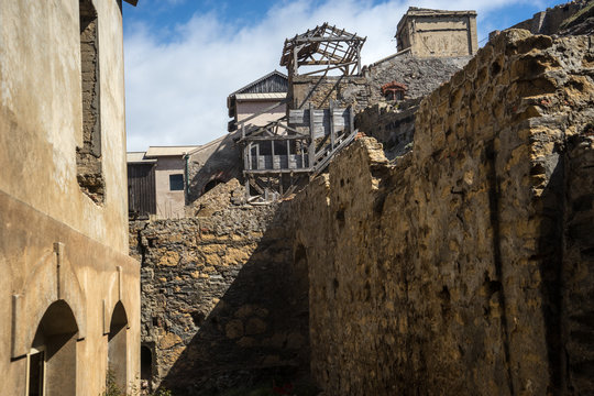 Ehemaliges Bergwerk Argentiera bei Alghero, Sardinien