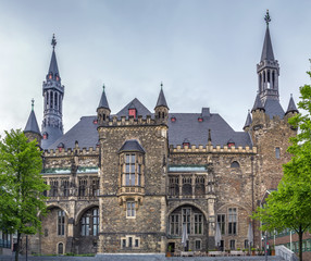 Fototapeta premium Aachen Rathaus (city hall), Germany