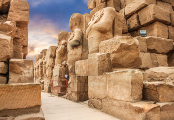 Karnak Temple in Luxor. Egypt 