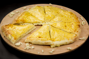 Georgian Imeretian khachapuri
