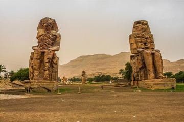 Colossi of Memnon, Egypt