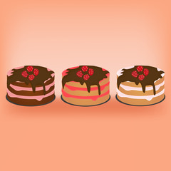 three cakes for every taste