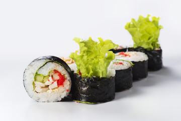 Japanese seafood sushi