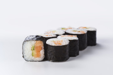 Japanese seafood sushi