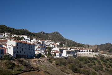 Fototapeta na wymiar Pueblos de la provincia de Málaga, Benadalid
