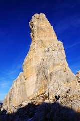 Cinque Torri in the Dolomityes, Italy, Europe