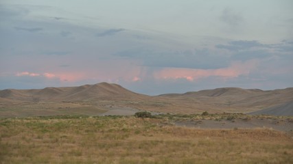 Summer storm over the mountains