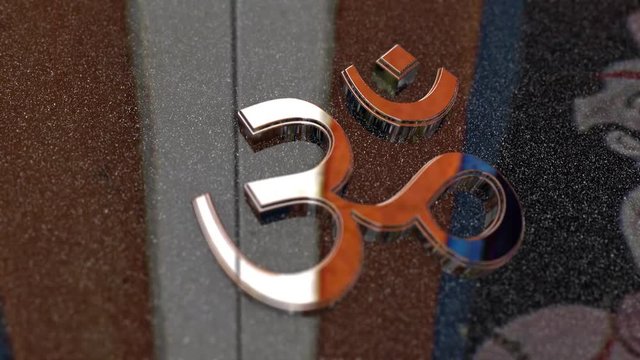 Beautiful Om Symbol And Hindu Gods And Avatars