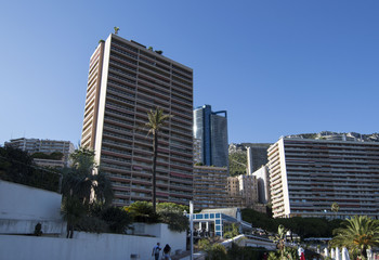 Fototapeta na wymiar Grattacieli a Montecarlo