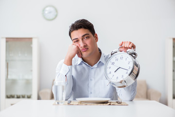 Concept of slow service in restaurants