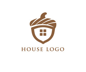 acorn vintage antique agency house logo © great19