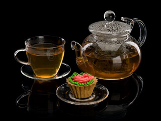 Pie and tea