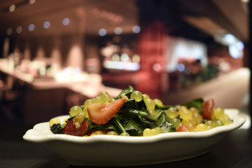 Fresh fruit and vegatable salad